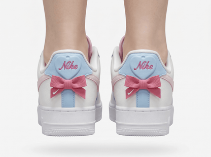 Nike Air Force 1 Pink Velvet Charm 🌸👟💕 - MASTERPIECE