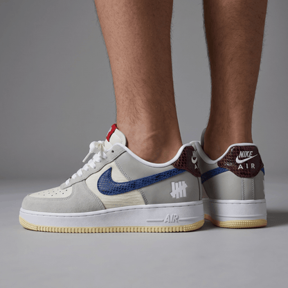 Nike Air Force 1 Undefeated Blue Swoosh 💙🤍👟 - MASTERPIECE
