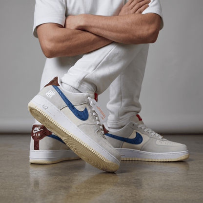 Nike Air Force 1 Undefeated Blue Swoosh 💙🤍👟 - MASTERPIECE