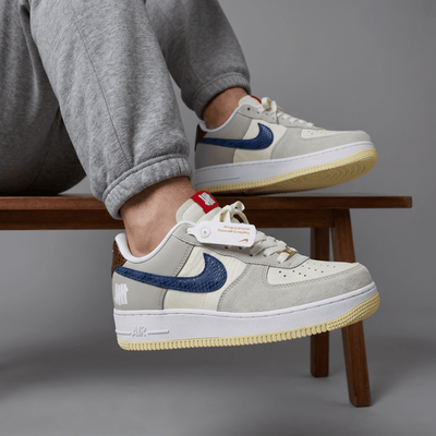 Nike Air Force 1 Undefeated Blue Swoosh 💙🤍👟 - MASTERPIECE