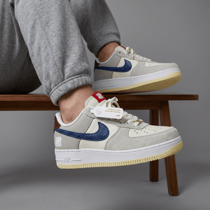 Nike Air Force 1 Undefeated Blue Swoosh 💙🤍👟 - MASTERPIECE