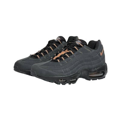 Nike Air Max 95 Black Rose Gold Luxury Streetwear Sneakers – Premium Cushioned Lifestyle Running Shoes - MASTERPIECE