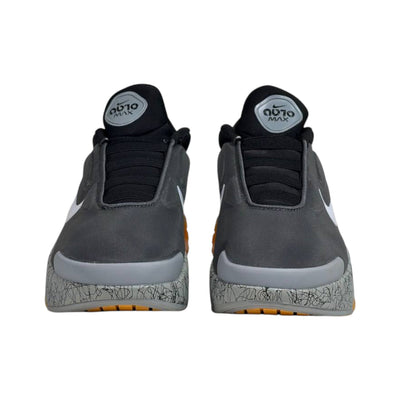 🩶🟡 Nike Air Max Slip-On Sneakers – Grey Volt Edition 👟⚡ - MASTERPIECE