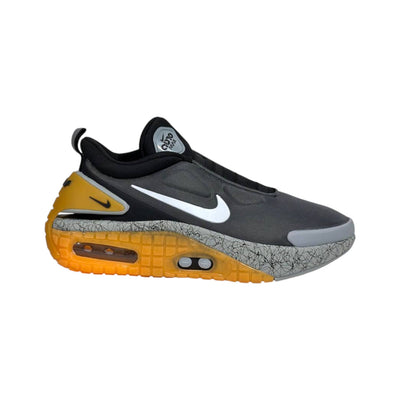 🩶🟡 Nike Air Max Slip-On Sneakers – Grey Volt Edition 👟⚡ - MASTERPIECE