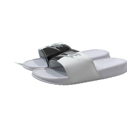 ⚫⚪ Nike Benassi Duo Slides – Black & White Edition - MASTERPIECE