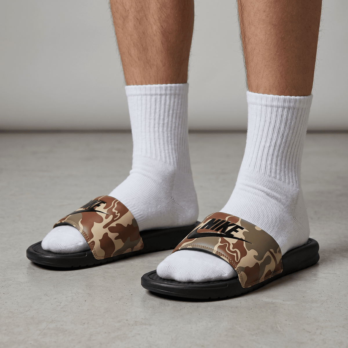 Nike Camo Slide Sandals - MASTERPIECE