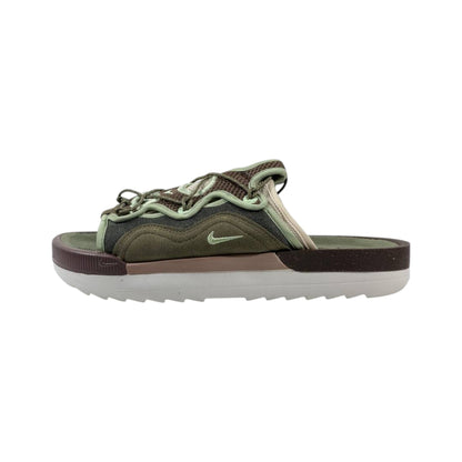 Nike Canyon Trek Slides – Olive Terrain Edition 🌿⚡ - MASTERPIECE