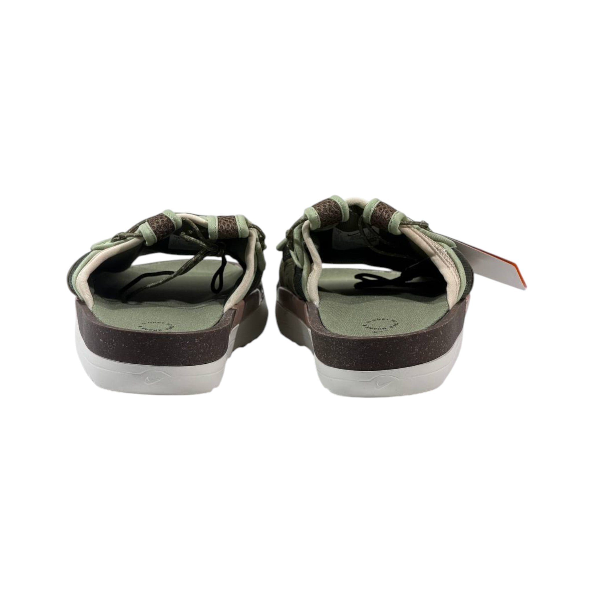 Nike Canyon Trek Slides – Olive Terrain Edition 🌿⚡ - MASTERPIECE