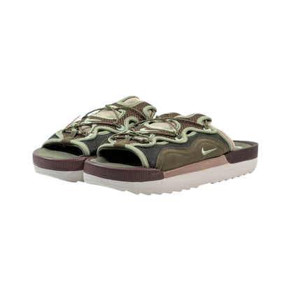 Nike Canyon Trek Slides – Olive Terrain Edition 🌿⚡ - MASTERPIECE