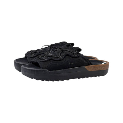 Nike Canyon Trek Slides – Triple Black Edition 🖤⚡ - MASTERPIECE