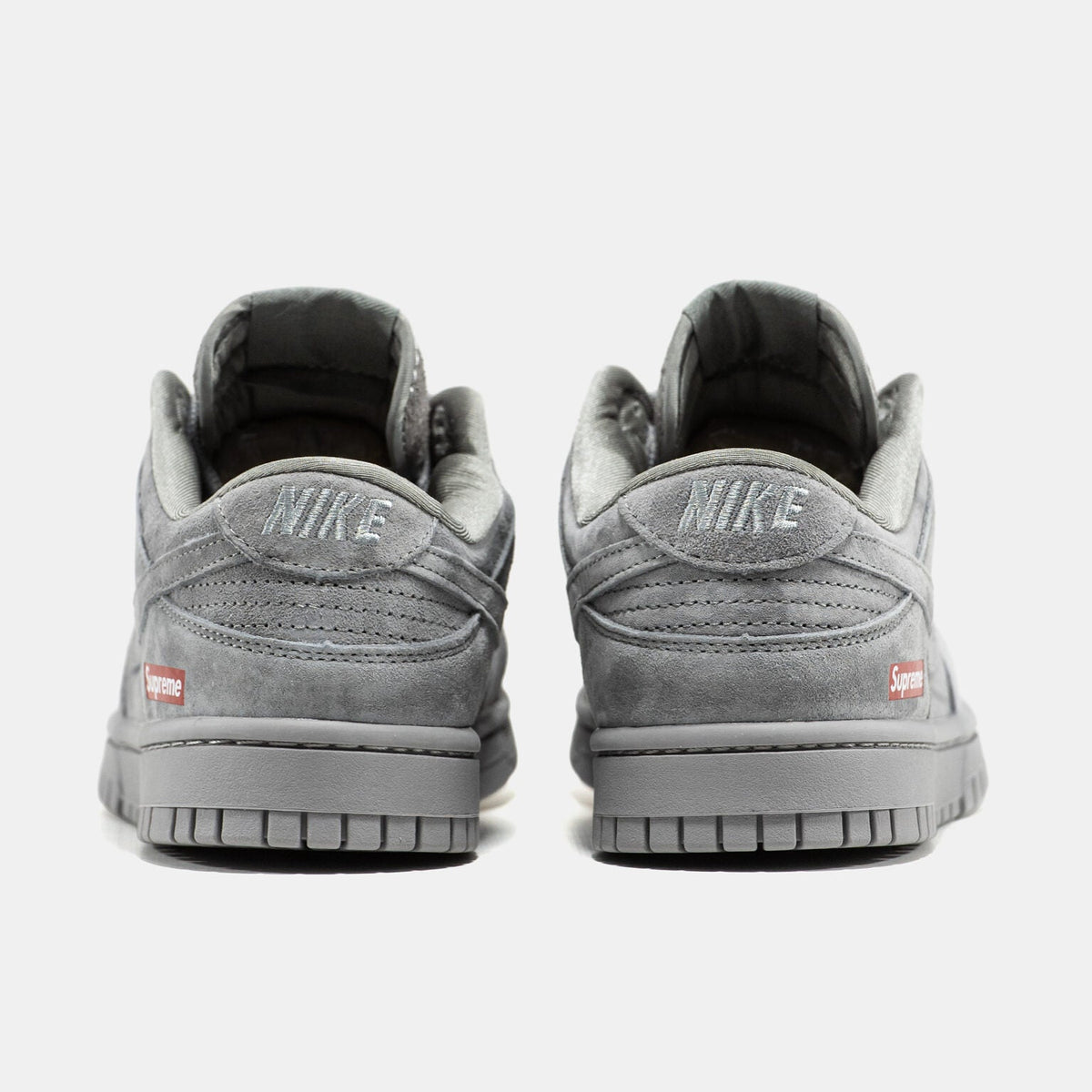 Nike Dunk Low – Grey Suede Supreme 🔥👟 - MASTERPIECE