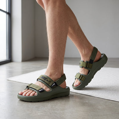 Nike Men's Sport Strap Sandal – Olive Green 🟢🩴 - MASTERPIECE