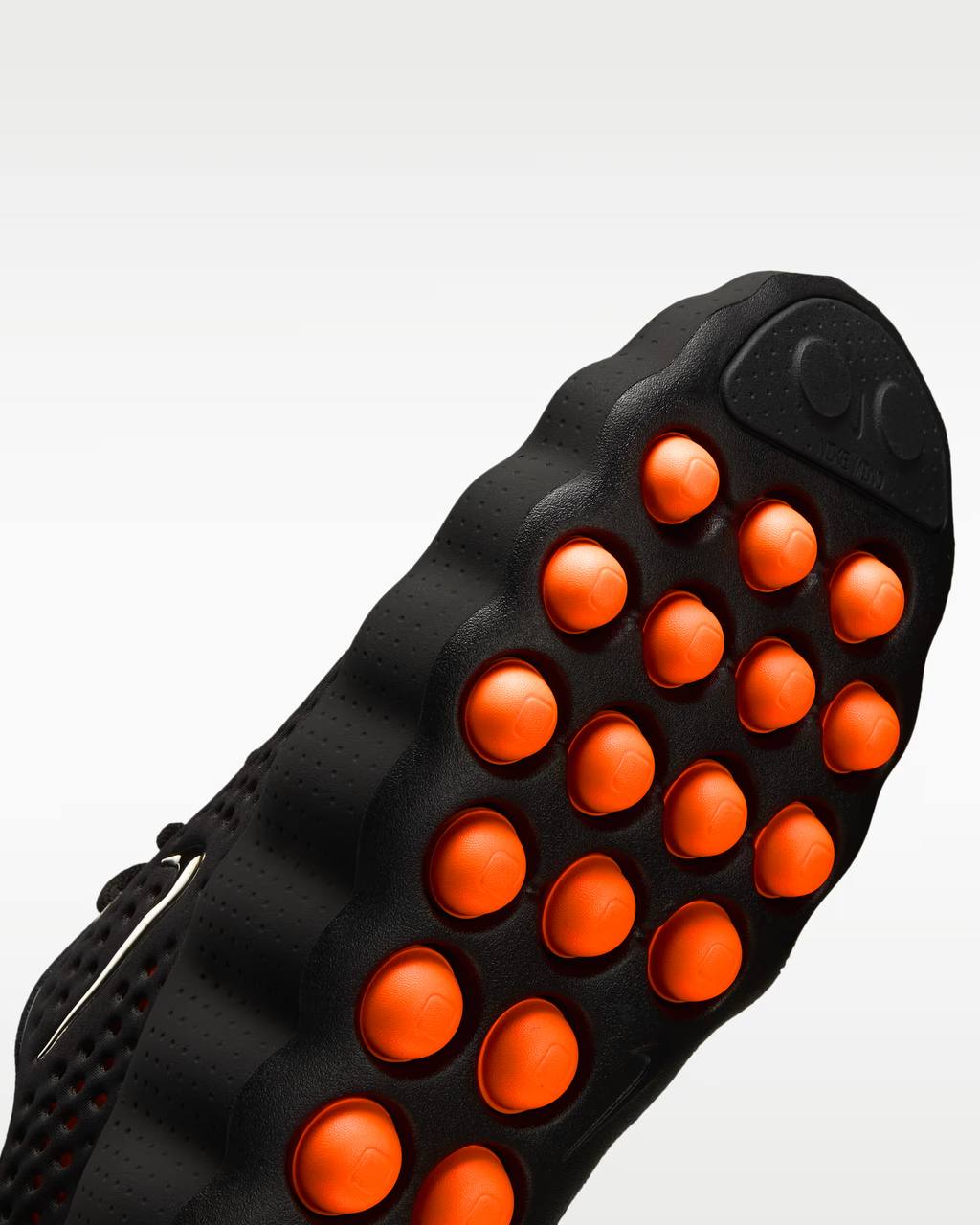 Nike Mind 001 Bubble Runner – Black & Lava Orange 🖤🧡 - MASTERPIECE