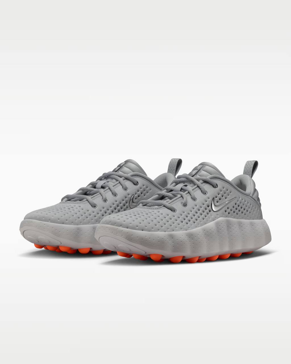 Nike Mind 001 Bubble Runner – Ice Grey & Lava Orange 🤍🧡 - MASTERPIECE