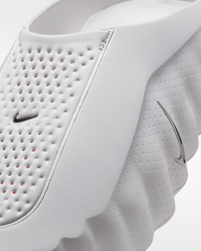 Nike Mind 001 Futuristic Slides – Premium Minimal Comfort Sandals 👟⚡ | Grey & Neon Grip Sole - MASTERPIECE