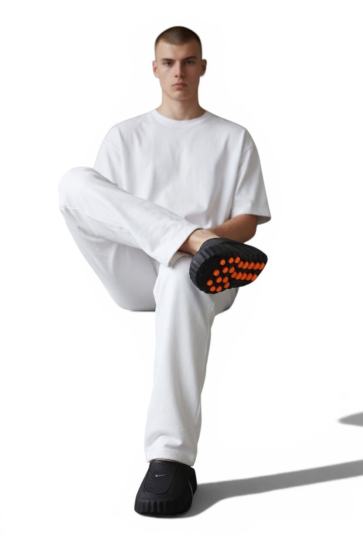 Nike Mind 001 Slides – Futuristic Black Comfort Sandals ⚡🖤 | Lightweight Slip-On Streetwear Slides - MASTERPIECE