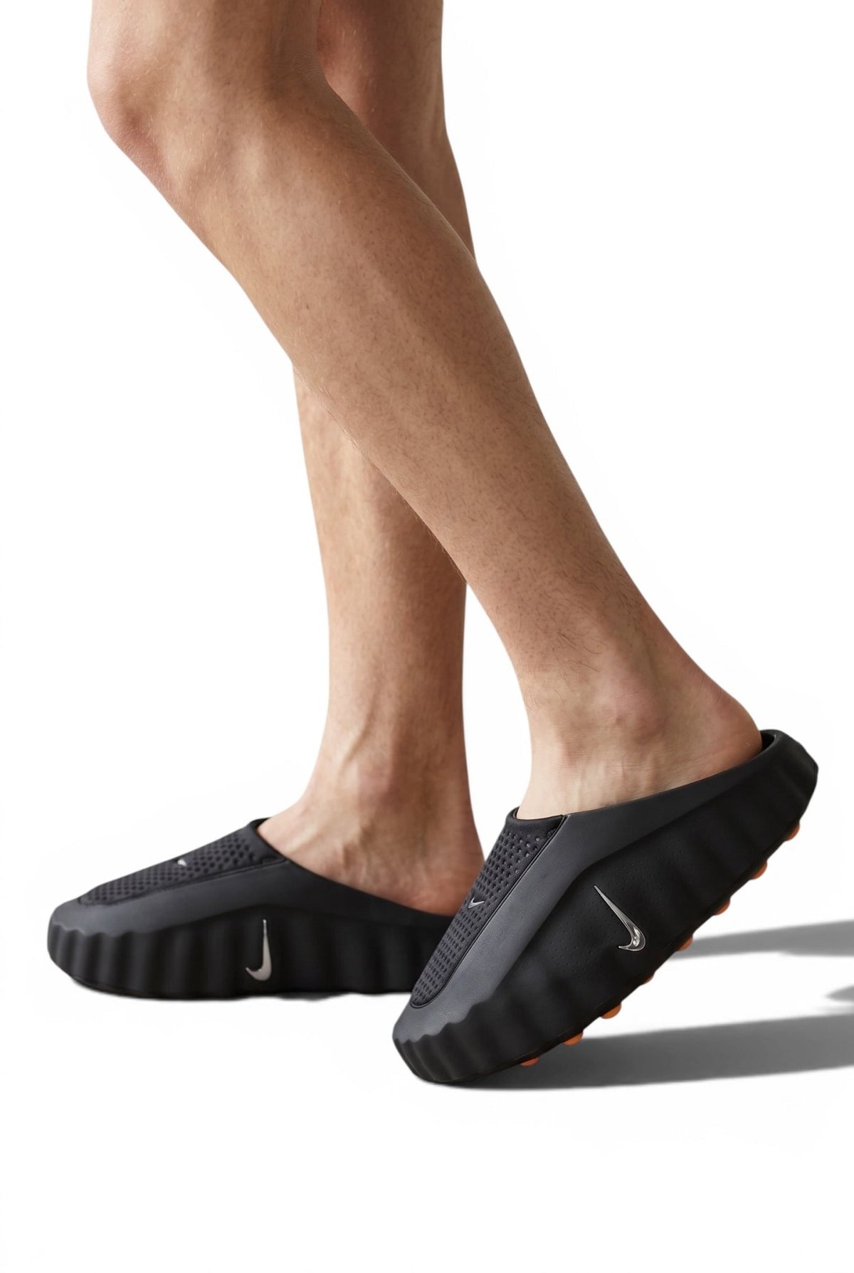 Nike Mind 001 Slides – Futuristic Black Comfort Sandals ⚡🖤 | Lightweight Slip-On Streetwear Slides - MASTERPIECE