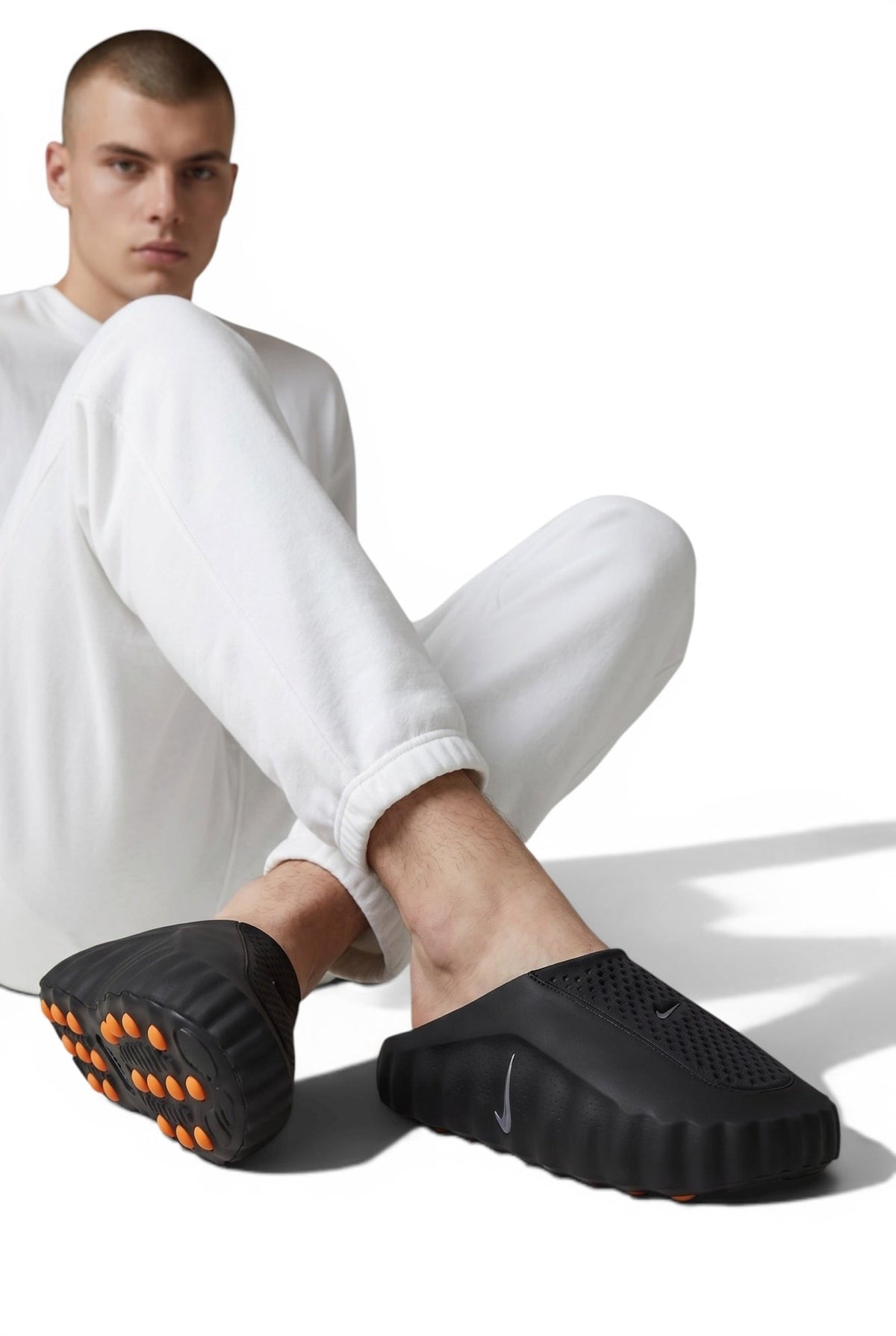 Nike Mind 001 Slides – Futuristic Black Comfort Sandals ⚡🖤 | Lightweight Slip-On Streetwear Slides - MASTERPIECE