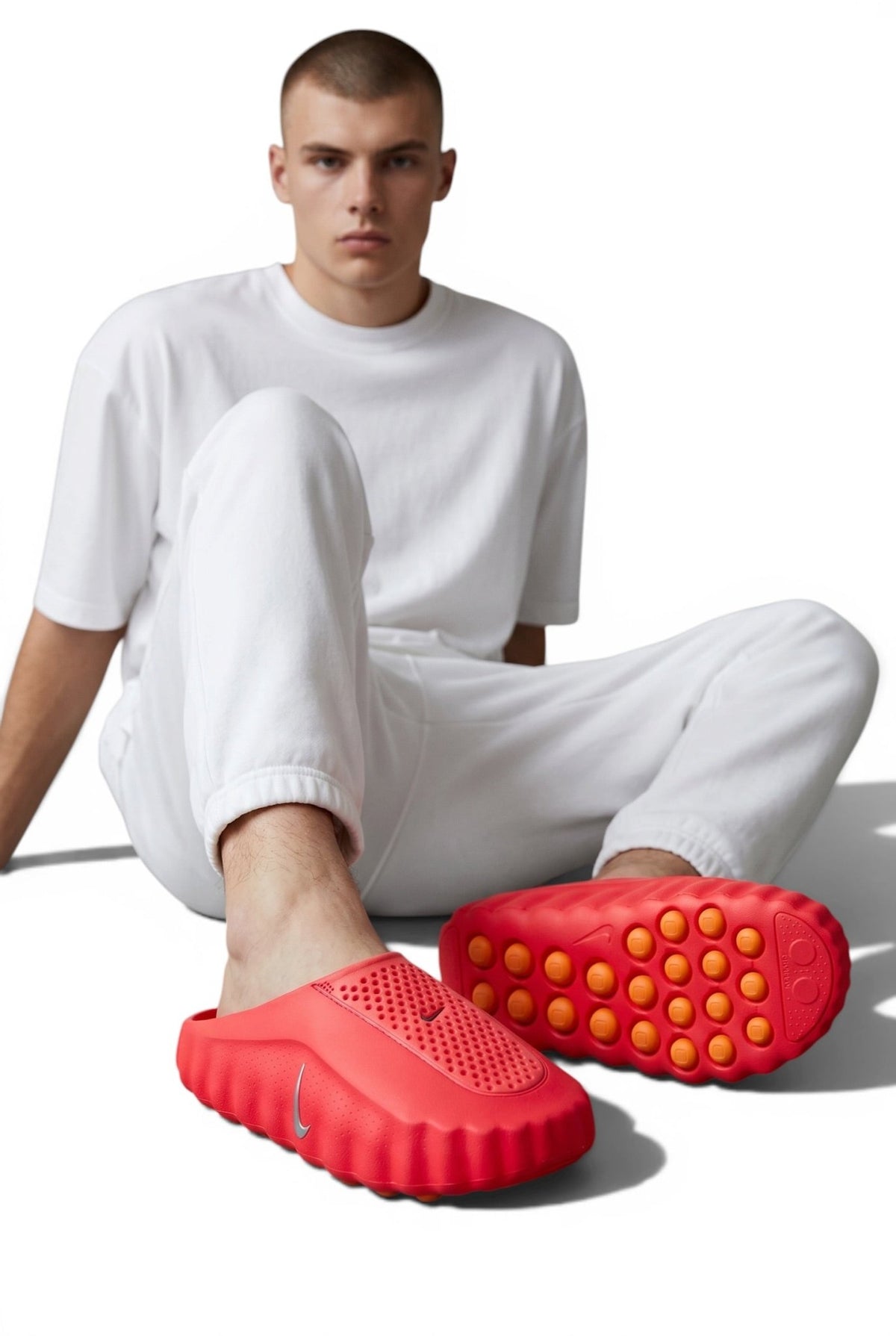 Nike Mind 001 Slides — Red - MASTERPIECE