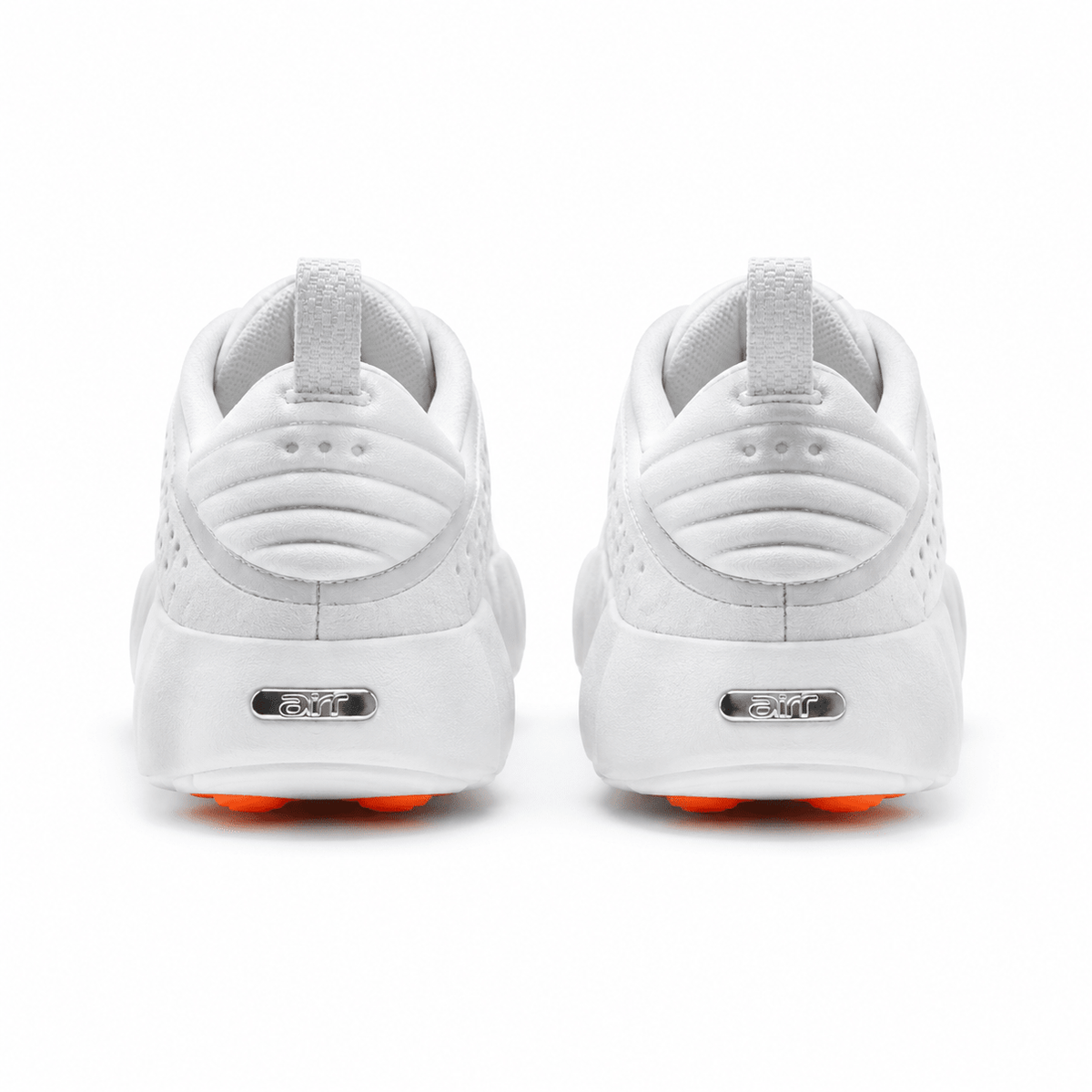 Nike Mind Runner – White with Orange Pod Sole ⚪️🟠 - MASTERPIECE