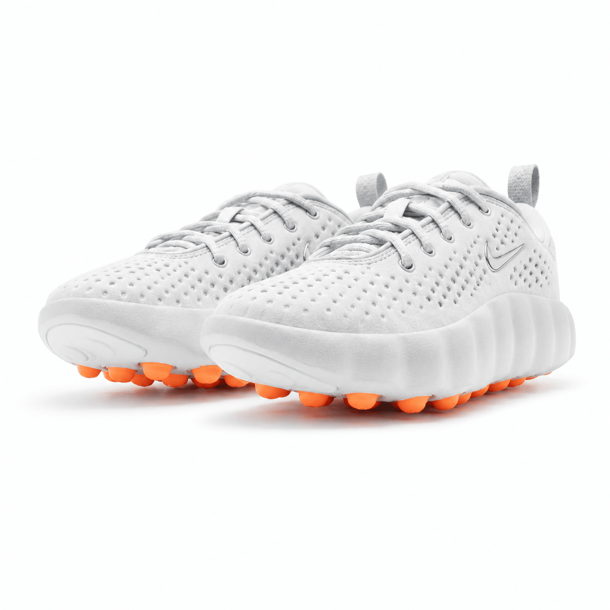 Nike Mind Runner – White with Orange Pod Sole ⚪️🟠 - MASTERPIECE