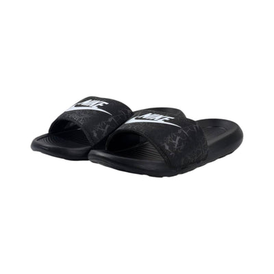 Nike Monochrome Comfort Slides – Black Edition 🖤⚡ - MASTERPIECE