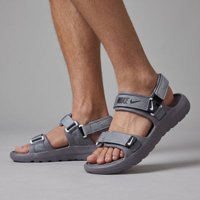 Nike Sandal – Grey Strapped Sport Sandal 🩴 - MASTERPIECE