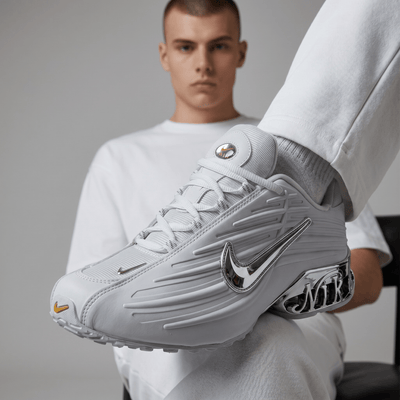 Nike Shox Chrome — Silver - MASTERPIECE