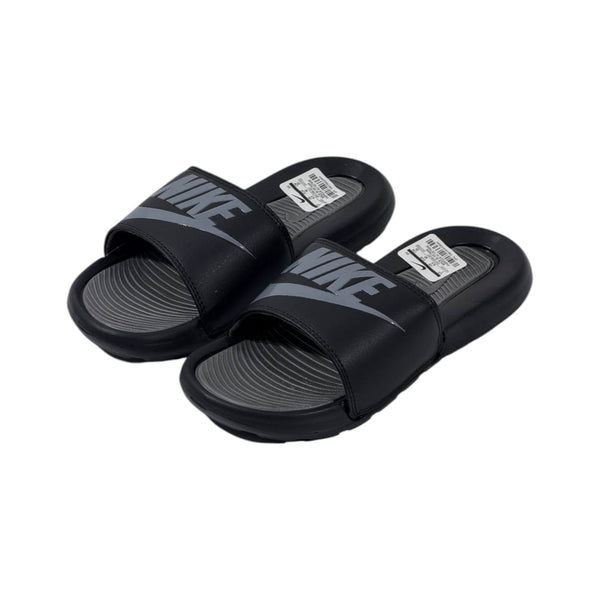 Nike Tech Comfort Slides – Black & Grey Edition 🖤⚡