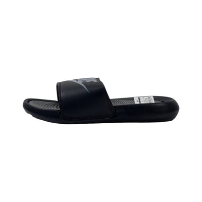 Nike Tech Comfort Slides – Black & Grey Edition 🖤⚡ - MASTERPIECE