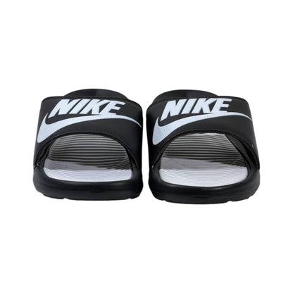 Nike Tech Essential Slides – Black & White Edition ⚫⚪🔥 - MASTERPIECE