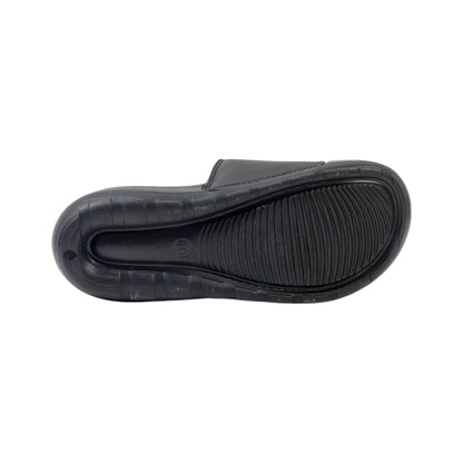 Nike Tech Essential Slides – Black & White Edition ⚫⚪🔥 - MASTERPIECE