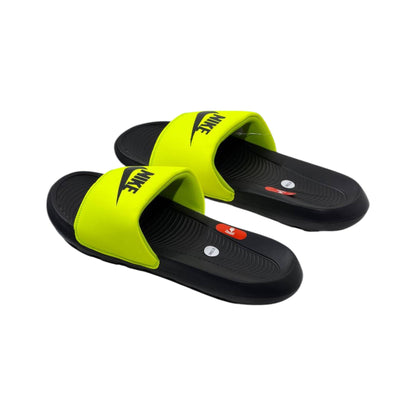 Nike Tech Volt Slides – Neon Yellow Edition ⚡💛 - MASTERPIECE