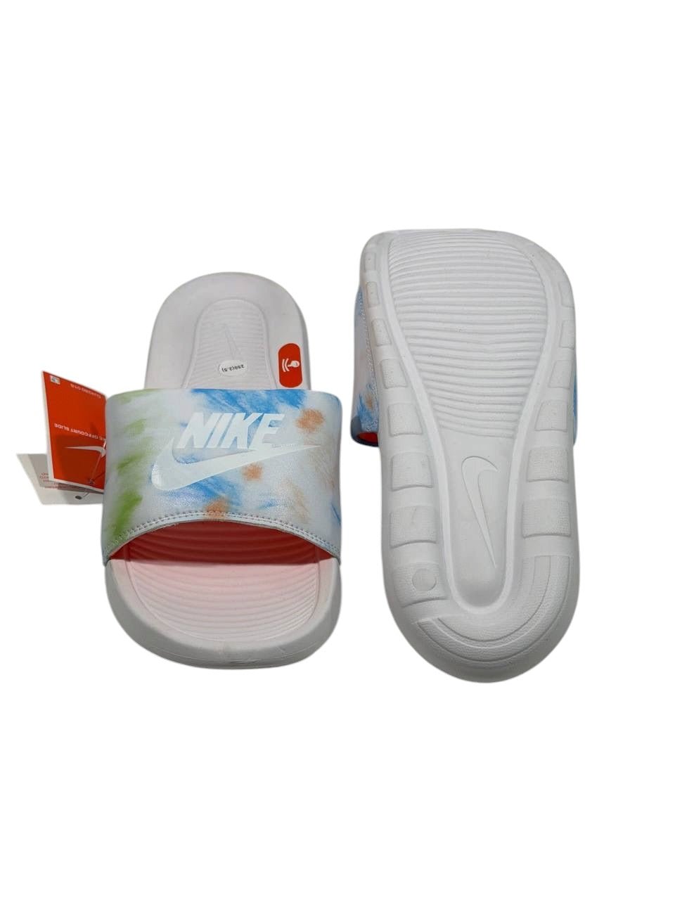 NIKE Tie-Dye Comfort Slides 🌈🤍 - MASTERPIECE