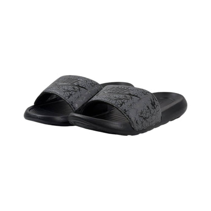 Nike Urban Crackle Slides – Grey/Black Edition ⚡🩶 - MASTERPIECE
