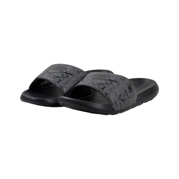 Nike Urban Crackle Slides – Grey/Black Edition ⚡🩶