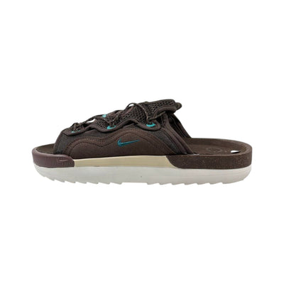 Nike Utility Slide Sandals – Brown Edition 🤎⚡ - MASTERPIECE