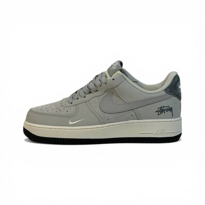 Nike x Stüssy Air Force 1 Low Grey Shadow Edition 👟✨ - MASTERPIECE