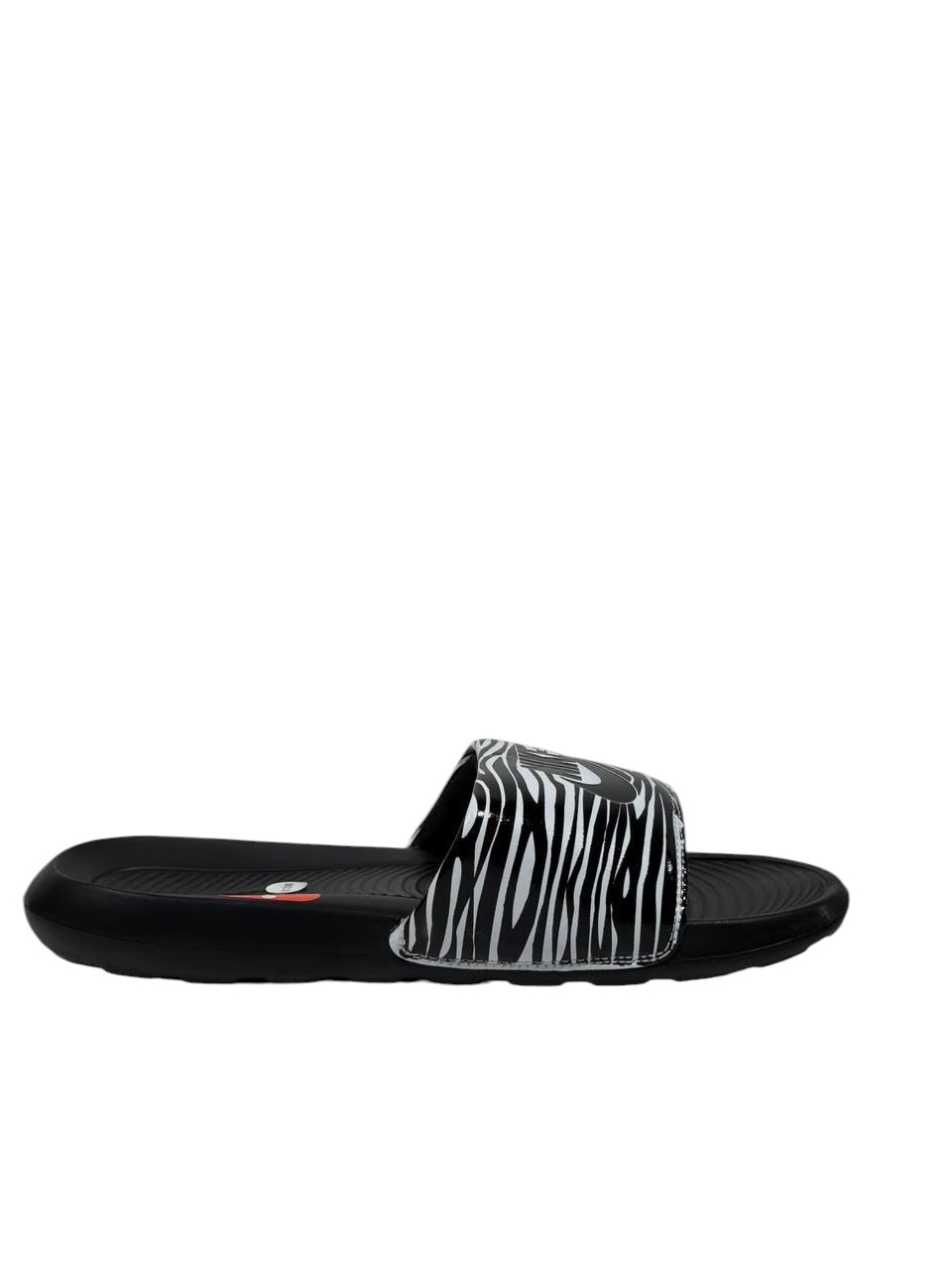 NIKE Zebra Slide Sandals – Black & White Edition 🖤⚡ - MASTERPIECE