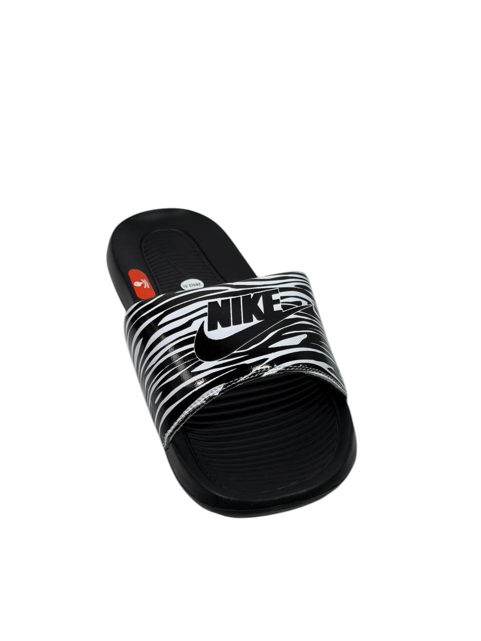 NIKE Zebra Slide Sandals – Black & White Edition 🖤⚡ - MASTERPIECE