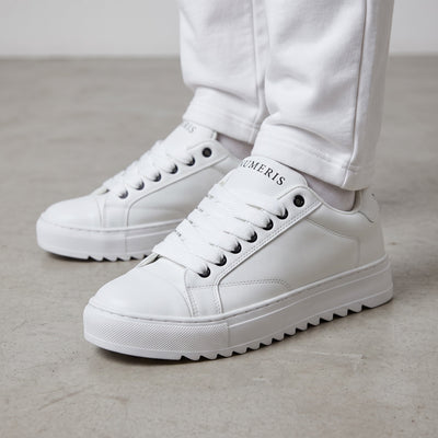 Numeris Platform Sneaker – White Minimal 👟✨ - MASTERPIECE