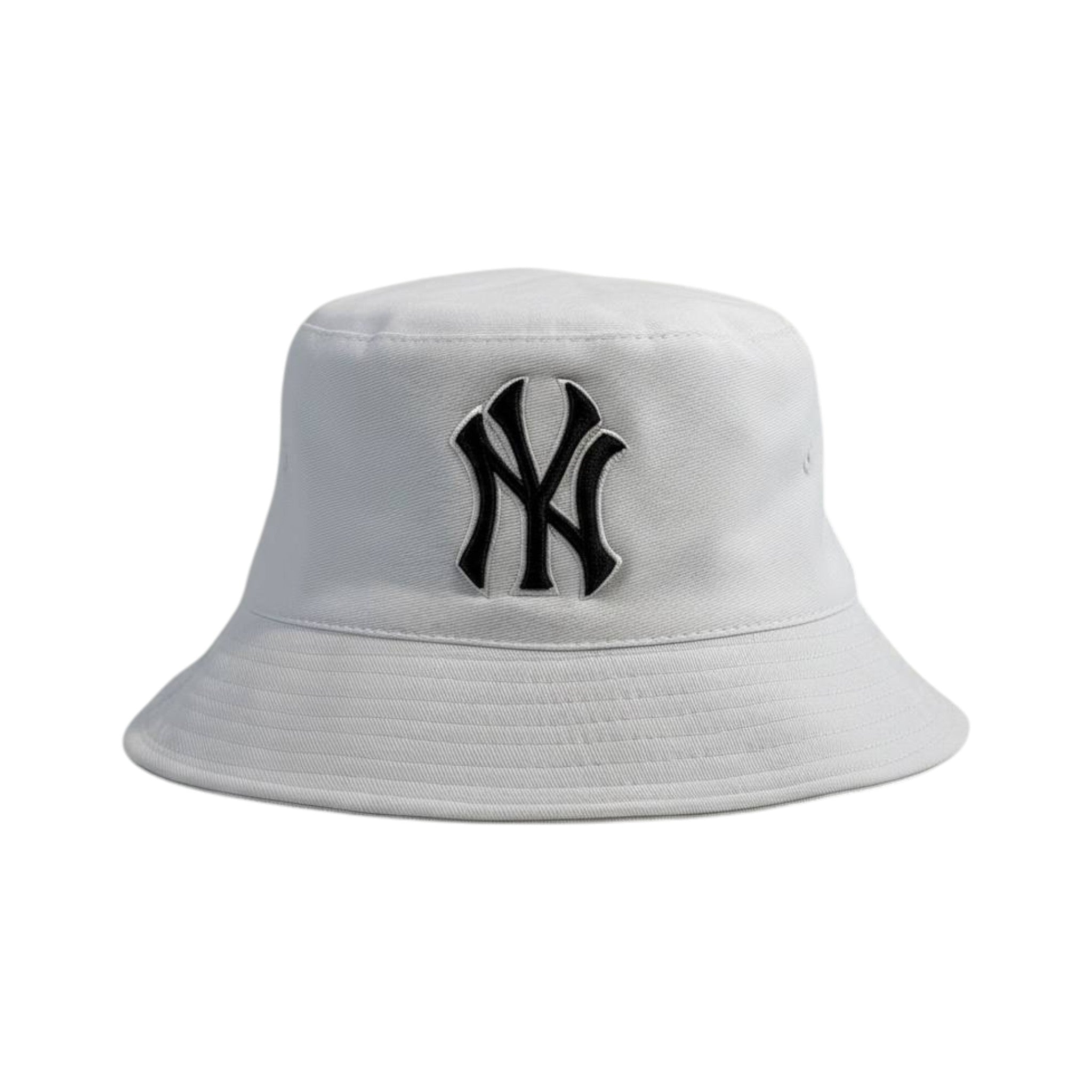 🎩 NY White Bucket Hat | 2 Styles Reversible Streetwear ⚪️🖤 - MASTERPIECE