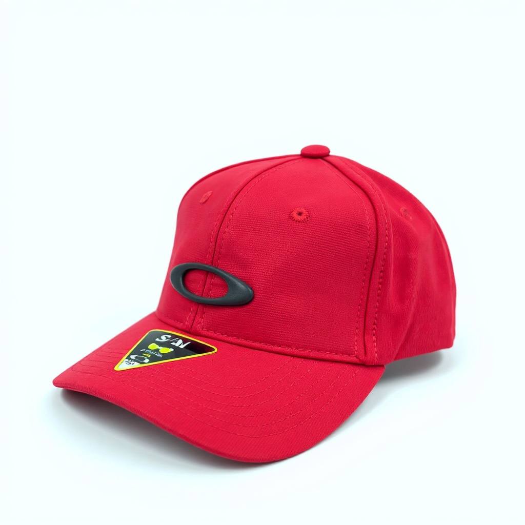 Oakley Red Icon Cap 🔴🖤 | Sport Energy Classic - MASTERPIECE