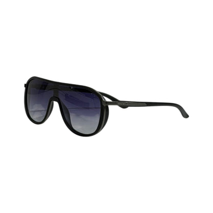 Oakley Shield Sunglasses – Black Frame Blue Gradient Lens 🕶️⚡ - MASTERPIECE