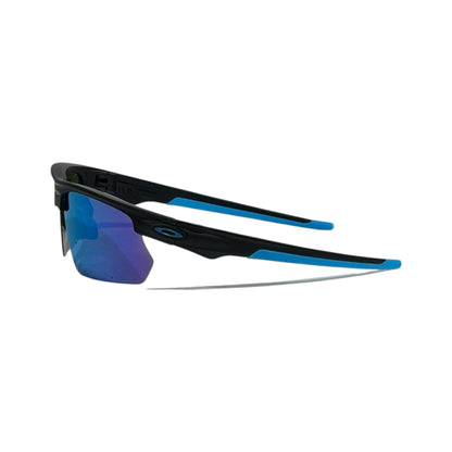 🔥 Oakley Sport Sunglasses | Black Frame & Blue Mirror Lenses ⚡ - MASTERPIECE