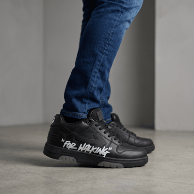 Off-White™ “For Walking” Low-Top Sneakers 🖤 - MASTERPIECE