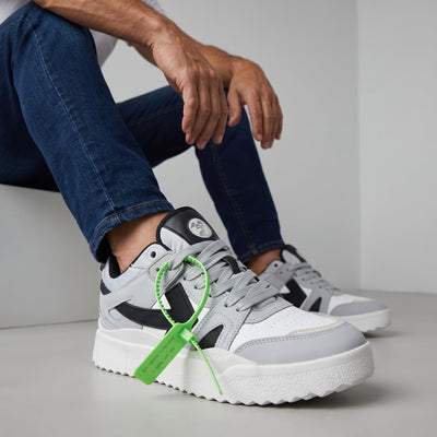 Off-White – Grey with Neon Tag 🟢👟 - MASTERPIECE