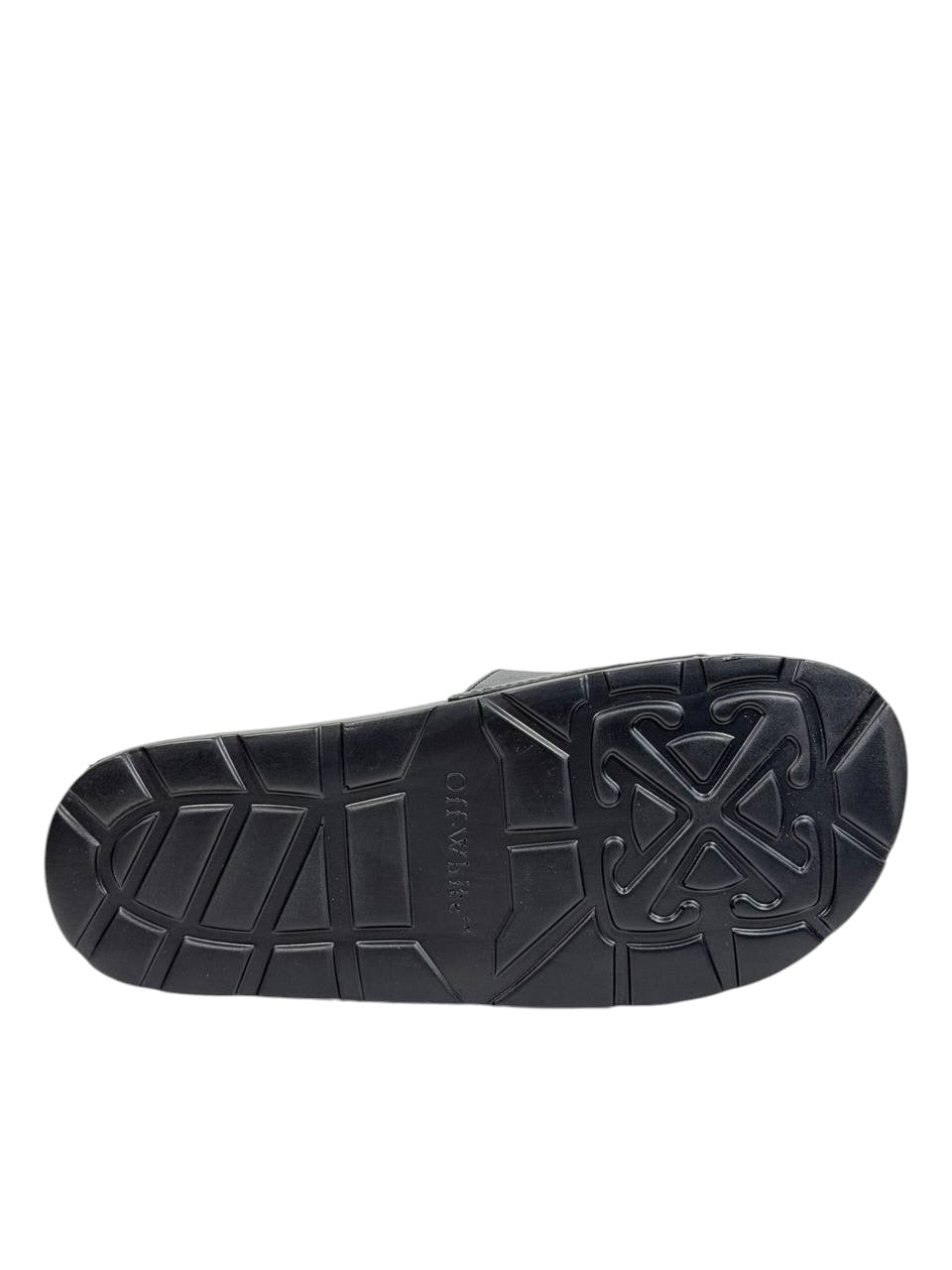 OFF-WHITE Logo Slides – Black Edition ⚫🔥 - MASTERPIECE