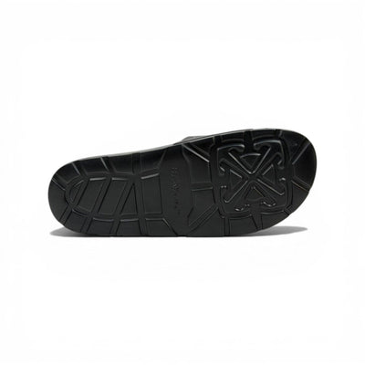 OFF-WHITE Luxury Black Slide Sandals – Minimal OFF Logo Design & Everyday Comfort 👟✨ - MASTERPIECE