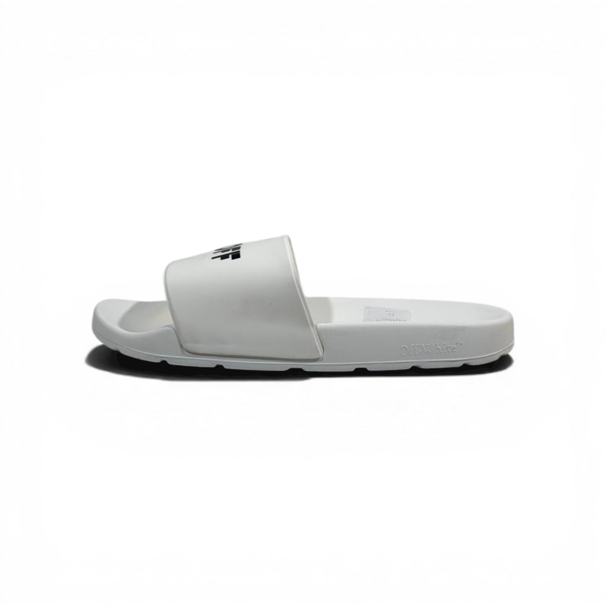 OFF-WHITE Luxury White Slide Sandals – Minimal Logo Design & Everyday Premium Comfort 👟✨ - MASTERPIECE
